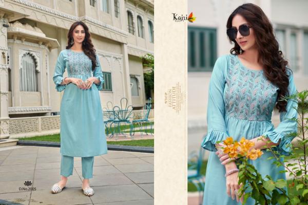 Kajri Namaya Vol 2 Exclusive Designer Kurti Plazzo Collection